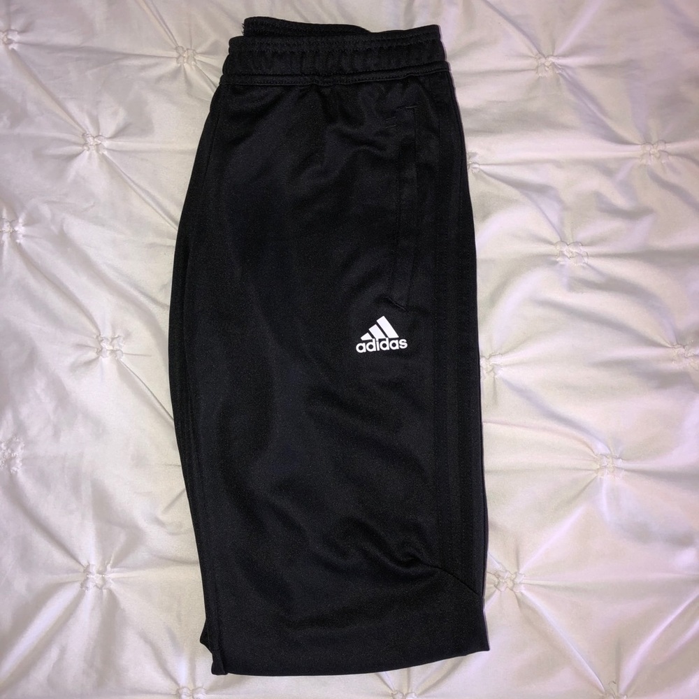 All Black Adidas Joggers
